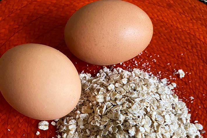 tortillas de avena ingredientes